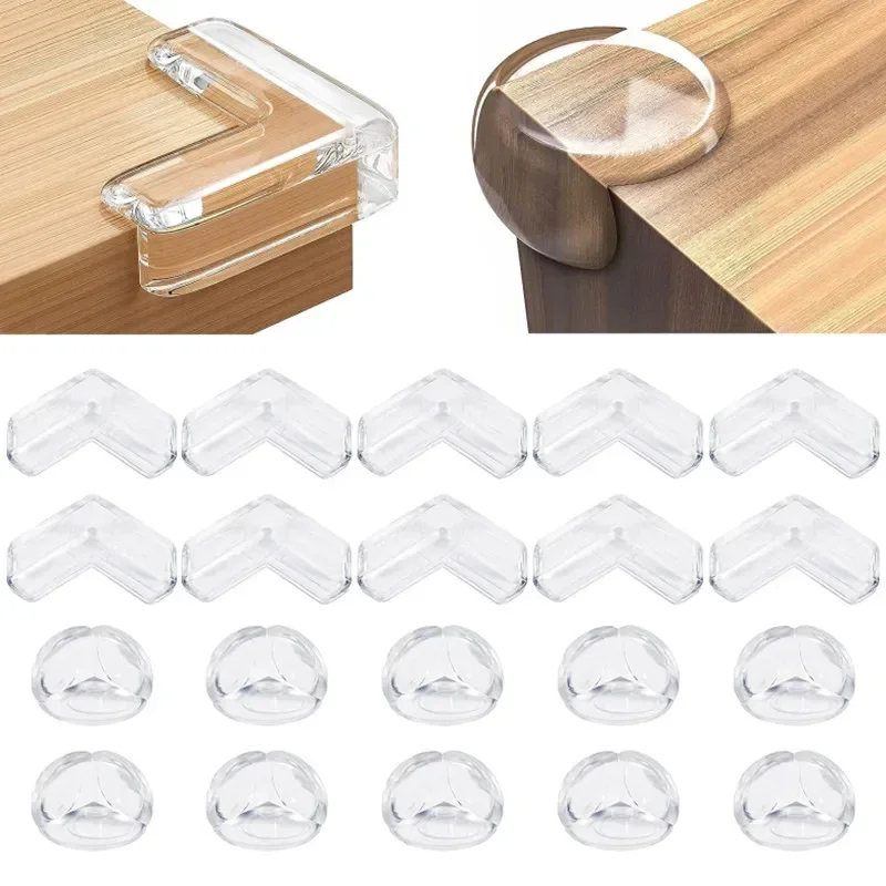 

Table Corner Protectors for Baby Furniture Corner Guards Clear Children Anti Collision Edge Guards Baby Safety Table Edge Covers