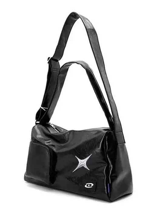 Bloom Black Y2k Tote Women Aesthetic Designer Large Capacity Shoulder Bags Female Grunge Sport Shopping Handbag