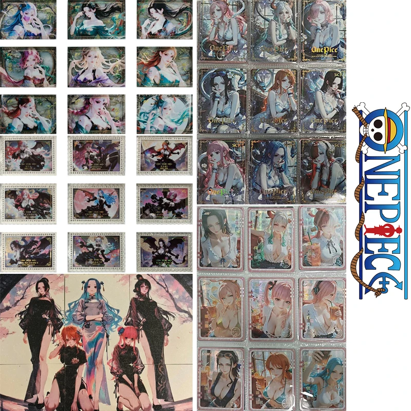 

Аниме One Piece SSR HFY SCR SVP Набор карточек Nami Hancock Yamato Коллекционные карты Рождественские подарки на день рождения Детские игрушки