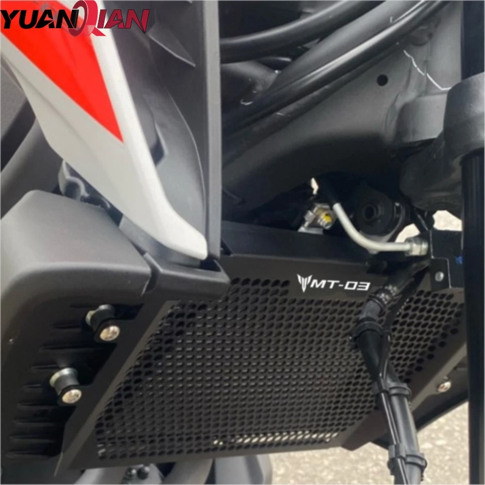 

2026 Motorcycle Accessories Radiator Grille Grill Guard Cover Protector For YAMAHA MT-03/MT-25 MT03 MT 03/25 FZ03 2015-2024 2025