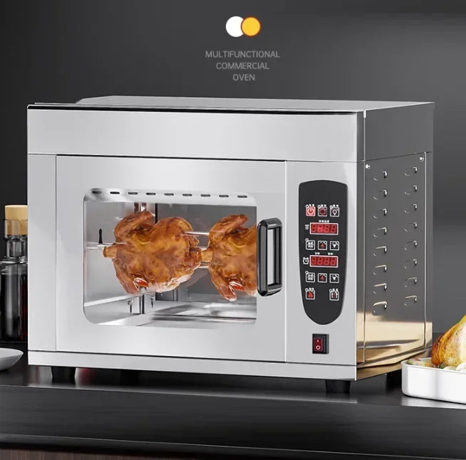 

Chuangyu CY-218 Умная духовка с циркуляцией воздуха, запекание, смазка тостов, цифровой тостер, термометр