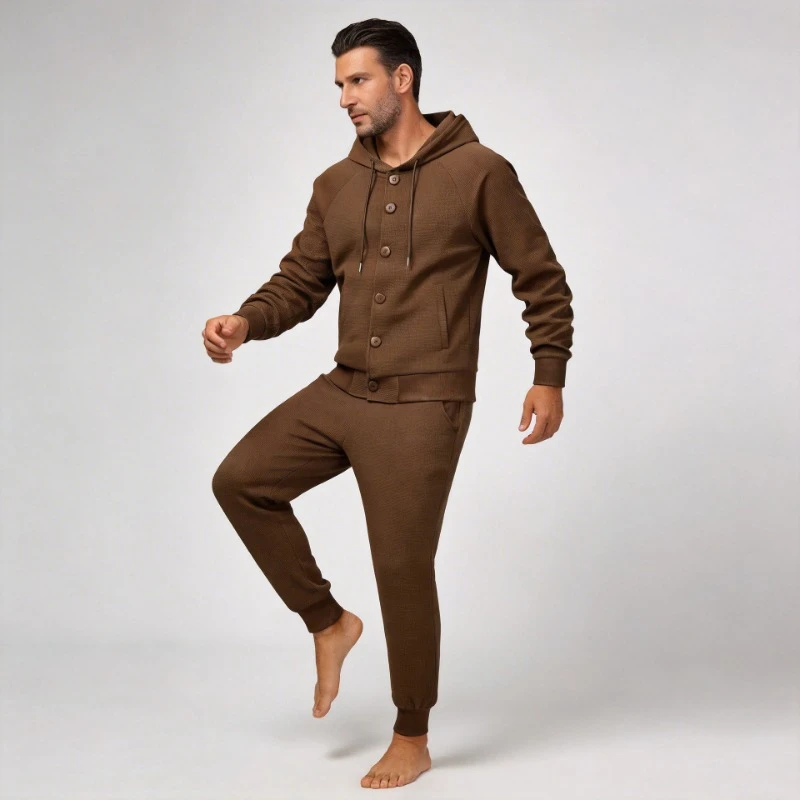 Advanced 2026 Spring Men Running Sets Winter Running Suit Windproof Sports Clothing For Plus Size Men Outdoor Training tracksuit