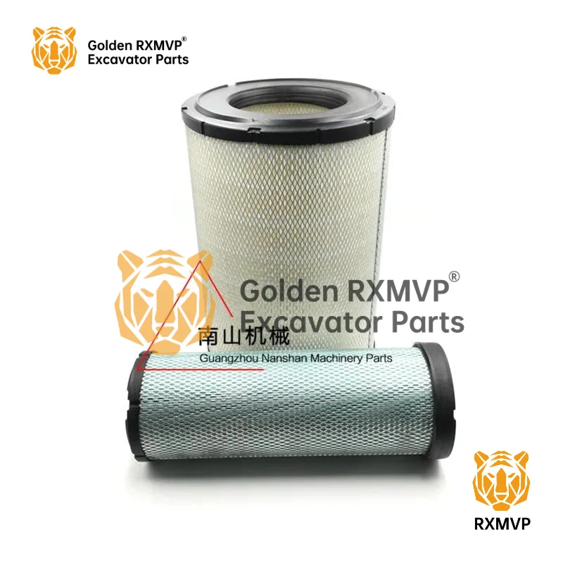 For Caterpillar E329D/D2/330B air filter engine filter AB grid style  accessories excavator