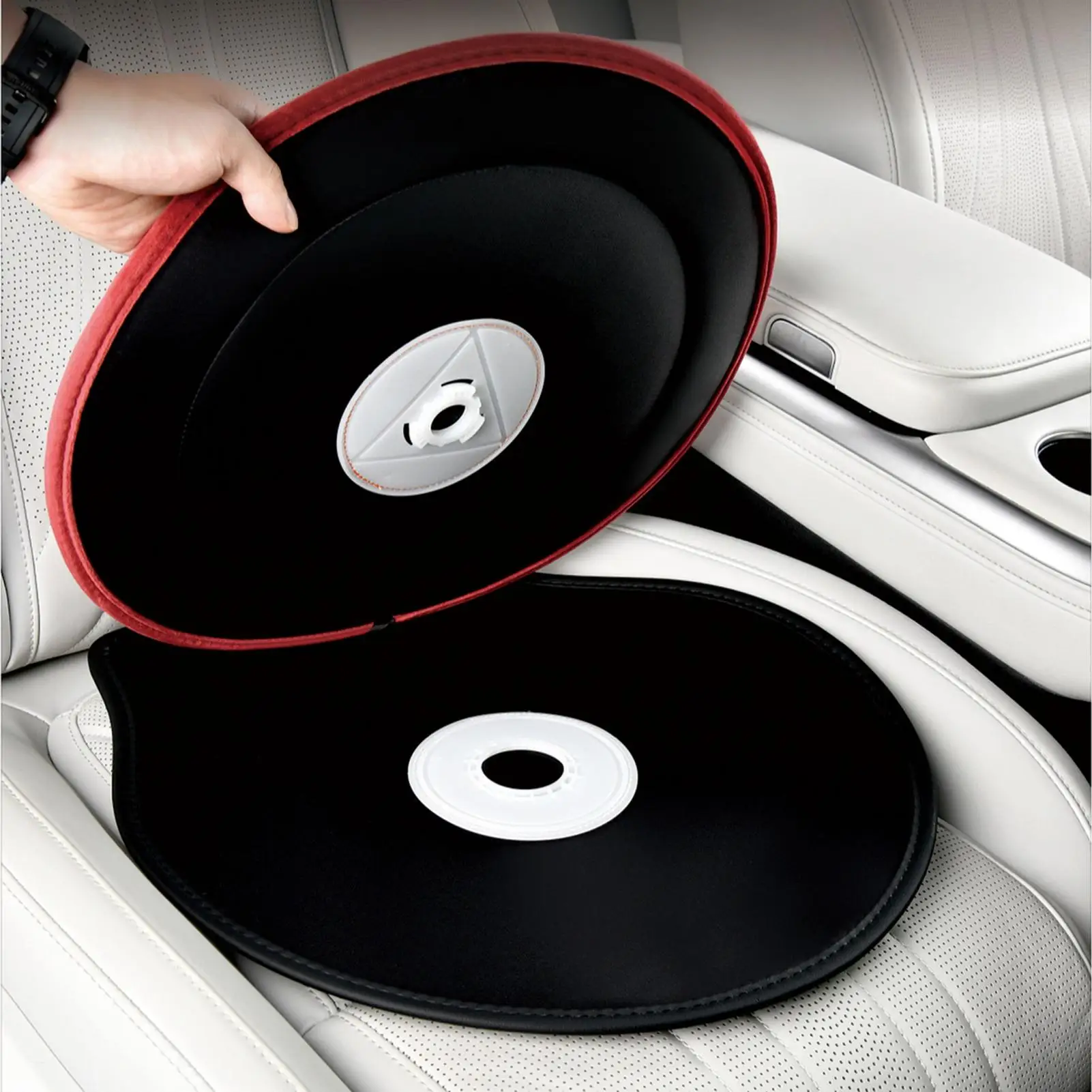 Car Seat Swivel For Seniors Soft Mobility Assist Pad Swivel Seat Cushion Pad For The Elderly Disabled People Daily Commuting