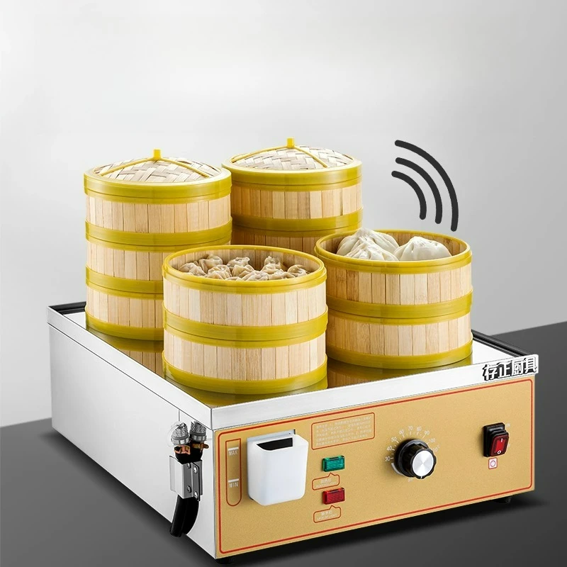 

LTT Xiaolongbao steamed buns dumplings breakfast heating steam cabinet electric desktop steamer commercial