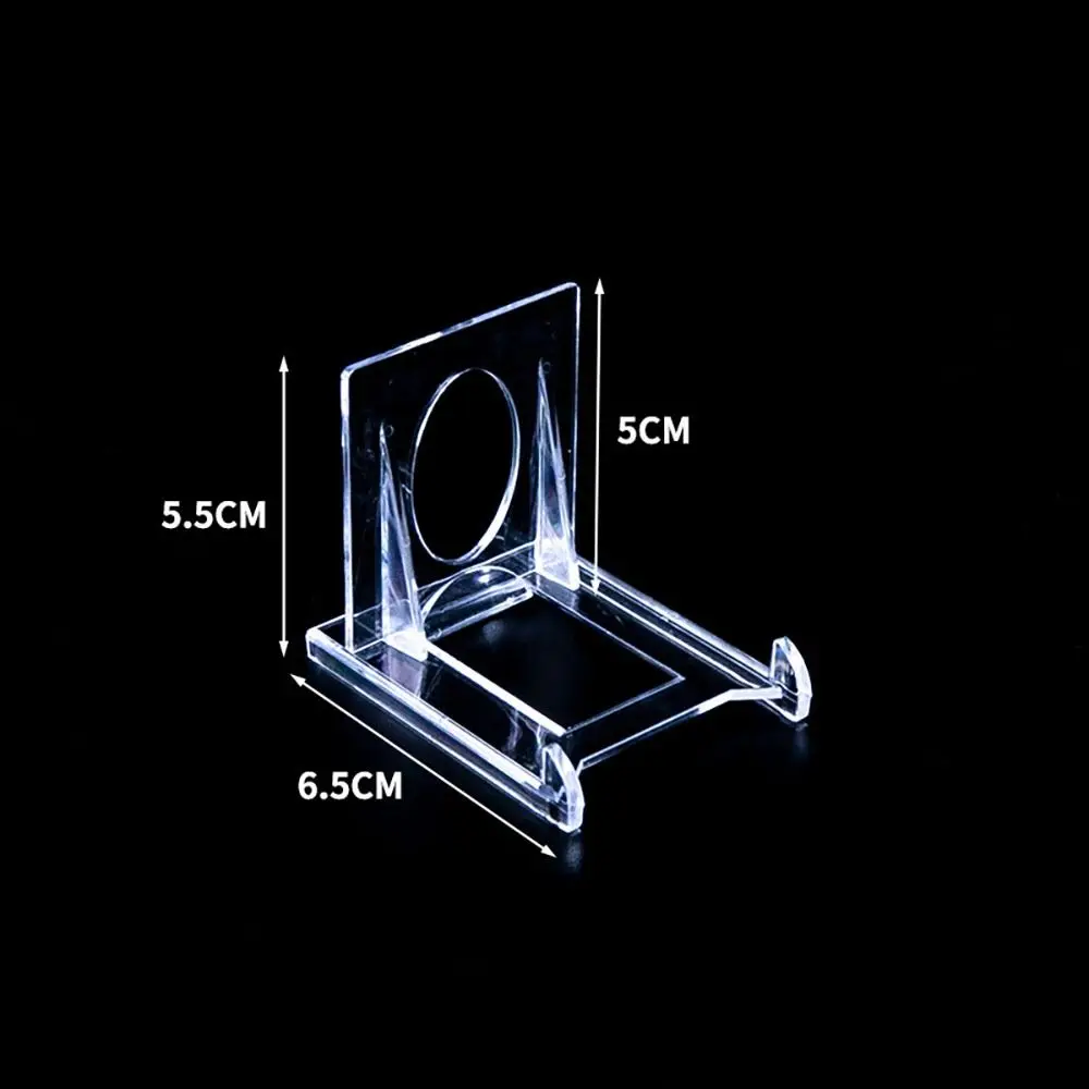 Shelf Clear Display Stand Adjustable Multipurpose Picture Frames Rack Transparent Mini Display Easels