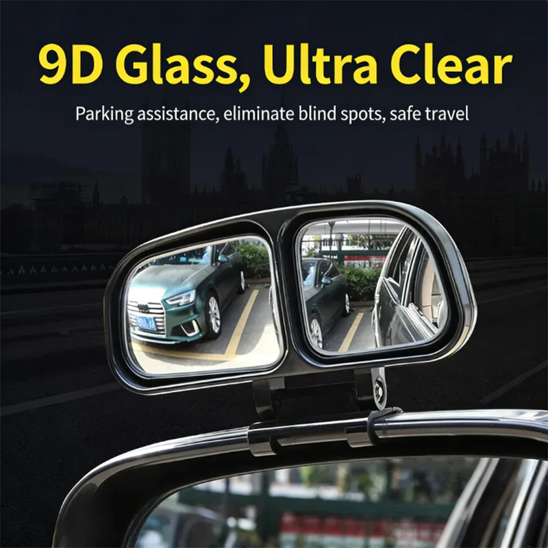 Coach assisted mirror Universal Adjustable Wide Angle Car Rear View Blind Spot Auxiliary Side Mirror