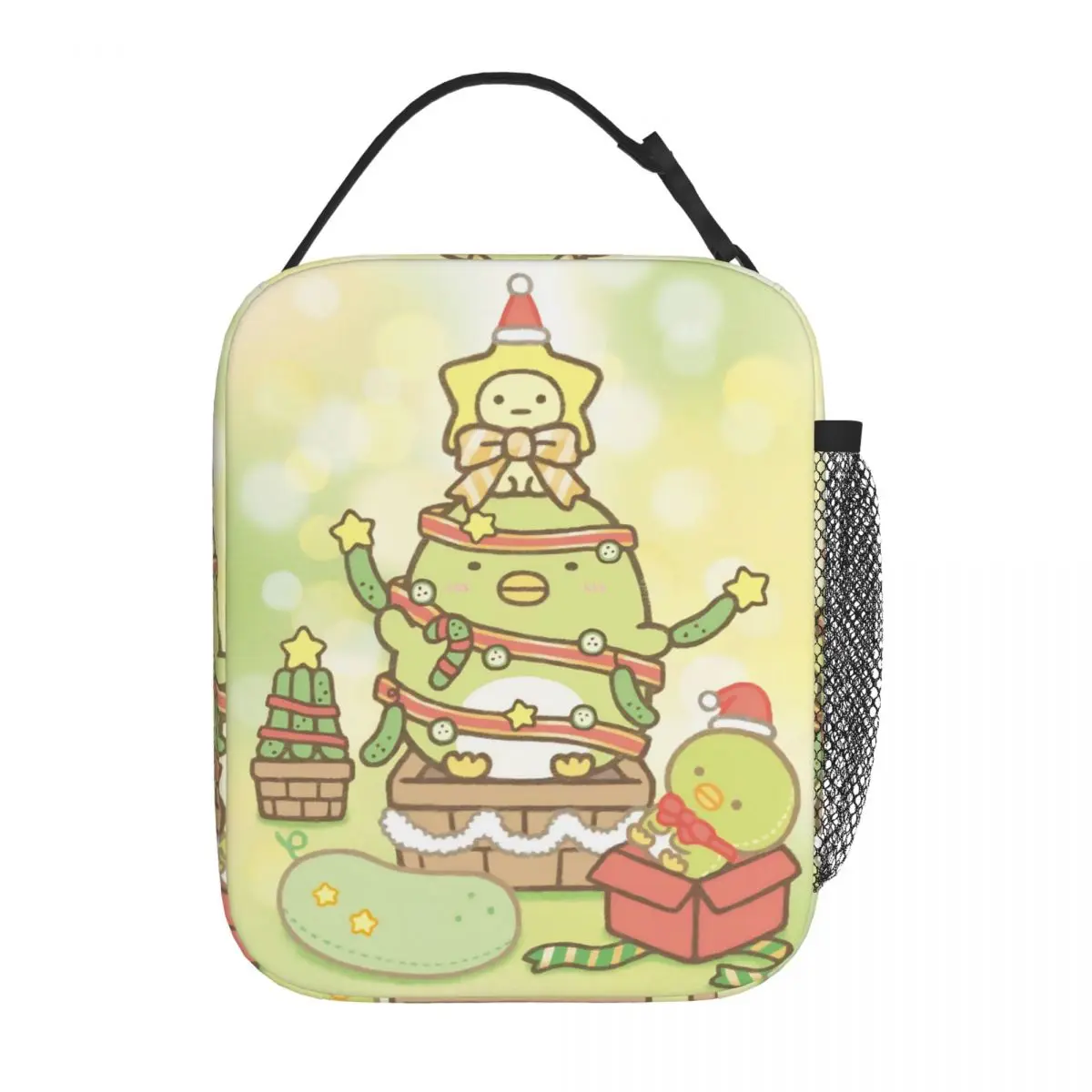 

Kawaii Sumikko Gurashi Изолированная сумка для обеда Портативный контейнер для обеда Сумка-холодильник Сумка-тоут Ланч-бокс Пляжный пикник Сумка Bento