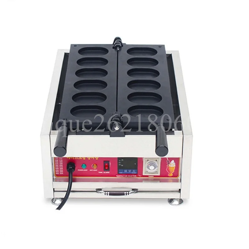 Hot Sale Korean Street Food Egg Bread Waffle Maker Baking Machine Commercial Egg Cake Waffle Iron Baker for Kiosks Canteens