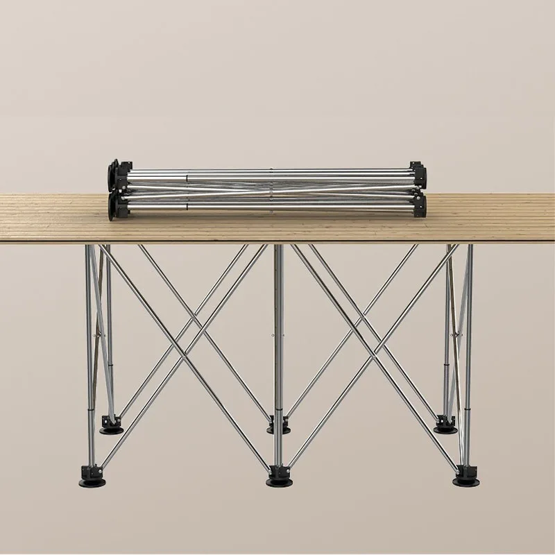 Stainless Steel Strut Work Table Portable Work Sawhorse Support Quick Telescopic Spider Leg Workbench Woodworking Tool