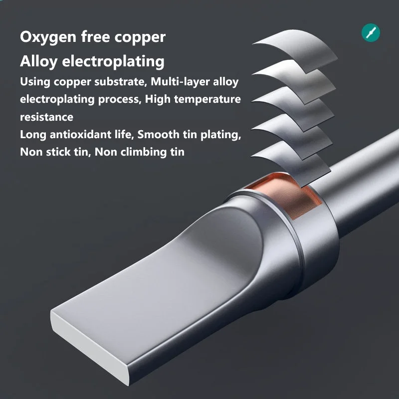 USB oldering Iron Head Automatic Soldering Machine Data Cable Soldering Soldering Iron Head 205 Soldering Table Universal