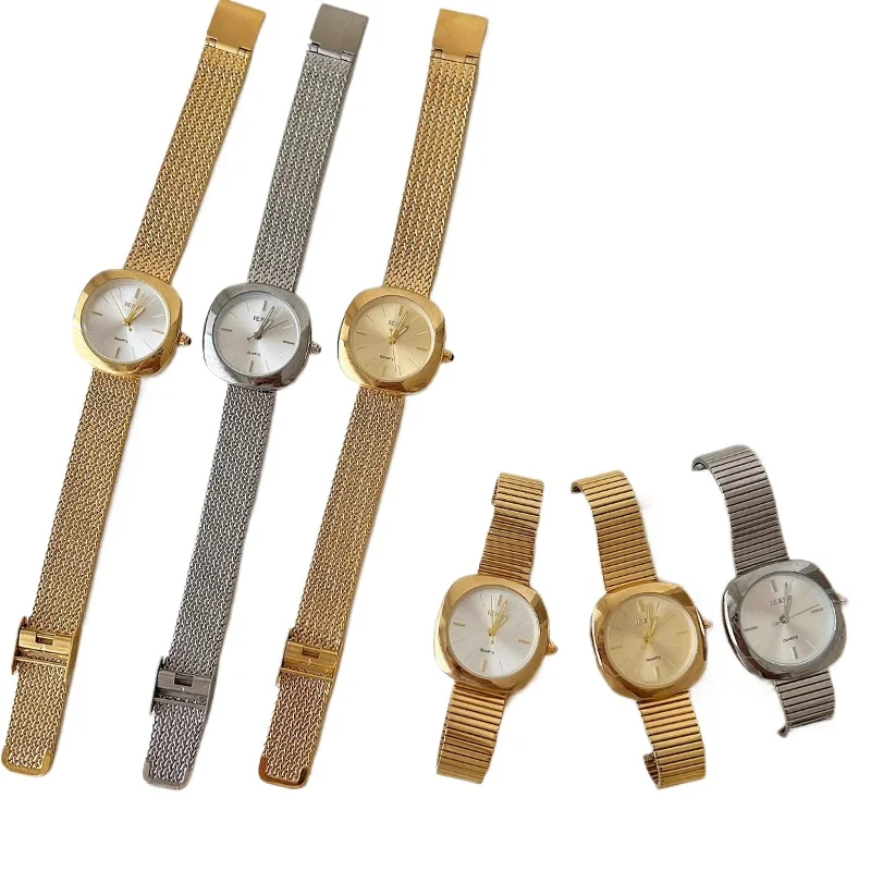 2025 waterproof quartz watch birthday gift antique classic trend women's watch elegant and simple
