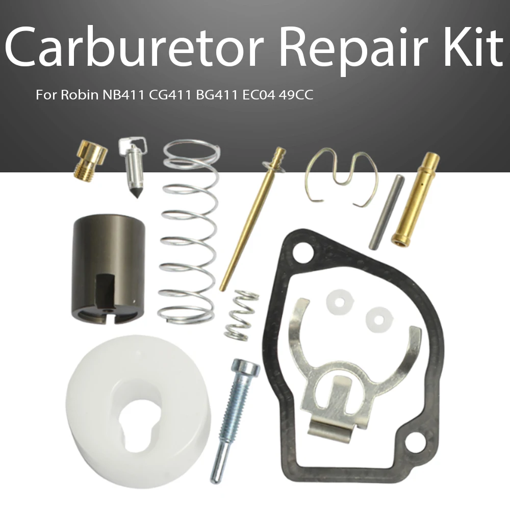 

Carburetor Repair Kit For Robin NB411 CG411 BG411 EC04 49CC