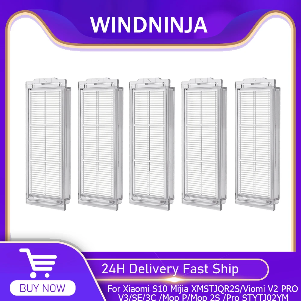 Hepa Filter for Xiaomi S10 S40 Pro Mijia XMSTJQR2S/3C/Mop P/Mop 2S/Pro STYTJ02YM