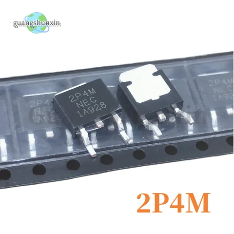 50PCS 2P4M TO-252 2A 600V One-way SCR Thyristor Transistor SMD SOT-252