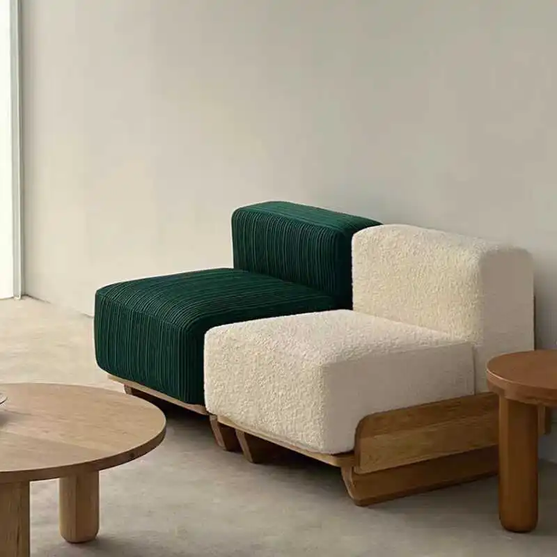 نورديك، حديث، فاخر خفيف، صوف خروف، كرسي أريكة، سجل، قماش، غرفة معيشة