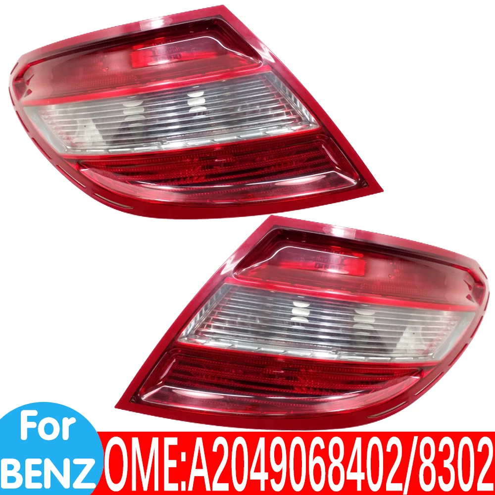 

For Mercedes Benz A2049068302 A2049068402 W204 C180 C200 C220 C320 C350 C230 C300 car taillights Headlights lamp Auto parts