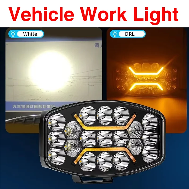 

10 Inch Headlight LED Pod Lights Spot Flood Combo LED Fog Driving 4x4 Off Road Lights Work Lights for Truck Boat ATV UTV Jeep