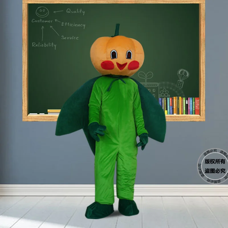 

Cosplay Halloween Pumpkin Cartoon Mascot Costume Walking Doll