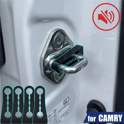 Car Door Lock Sound Deadener Damper Soundproofing Quiet Buffer For Toyota Camry XV30 XV40 45 XV50 XV70 Superb Soundproof Quiet