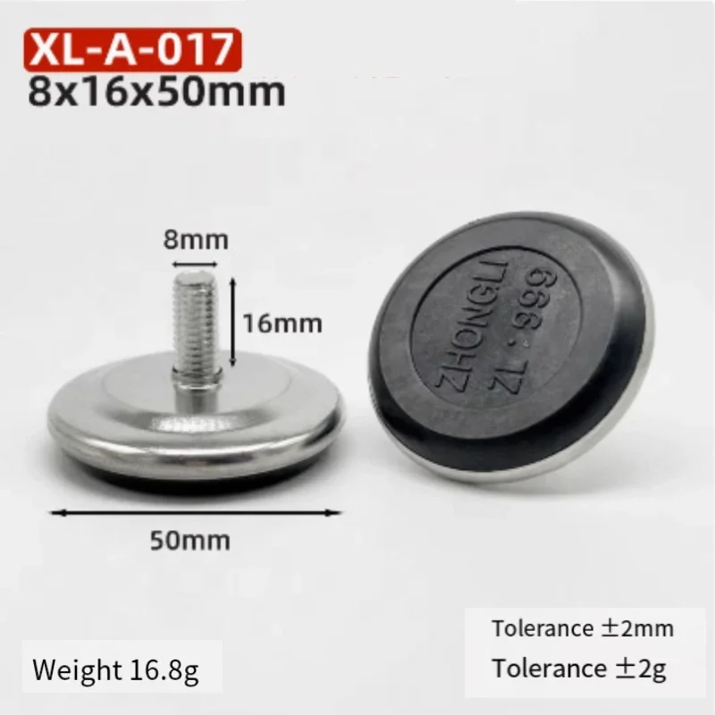 

M8 M10 M6 Leveling Foot Screw On Type PP Plastic Furniture Table Chair Sofa Leg Anti-slip Feet Adjustable Leveler Base Bolt Pad