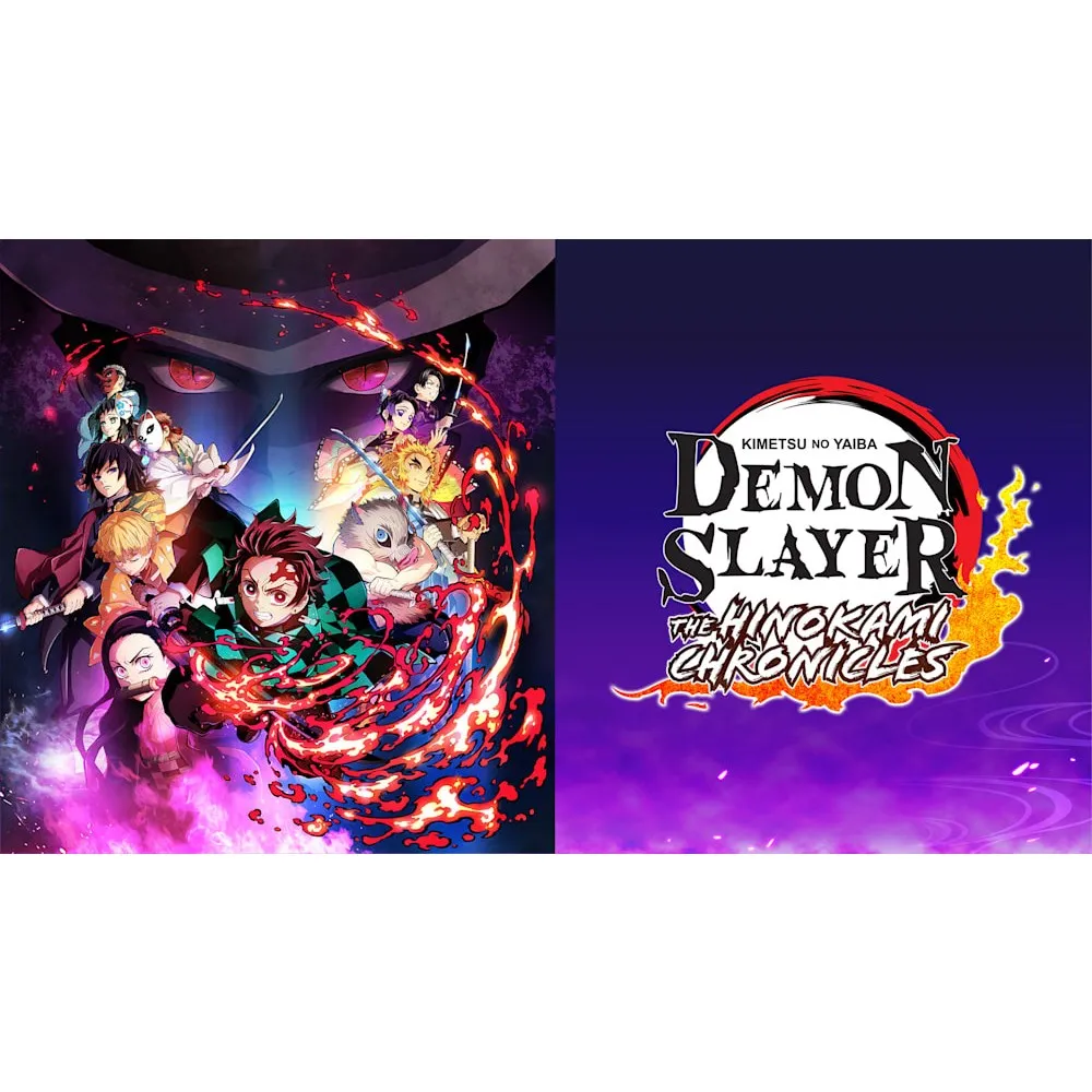نينتندو سويتش - Demon Slayer The Hinokami Chronicles - بطاقة الألعاب المادية للتبديل OLED Lite