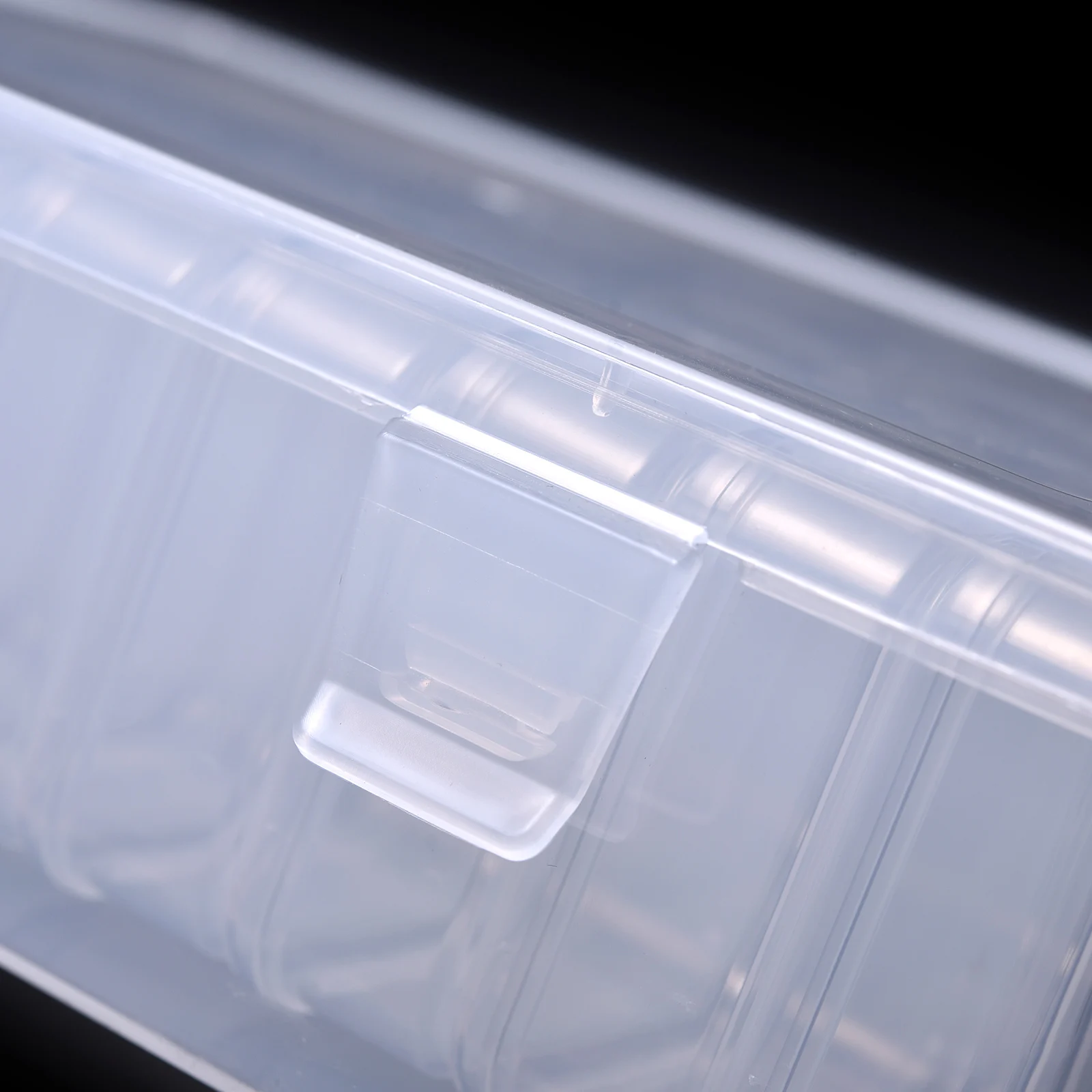 14/20/30/45グリッドプラスチック収納ボックス透明コンテナケースネイルアート収納ボックス個別防塵ジュエリー収納ボックス