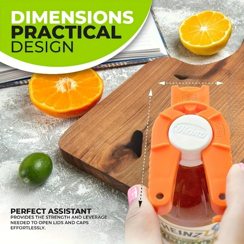 قطعتان من الزجاجات المريحة متعددة الأغراض وفتحات العلب لعلامة التبويب والسحب ومشبك زجاجة المياه البلاستيكية وسلسلة مفاتيح فتاحة الزجاجات السدادة