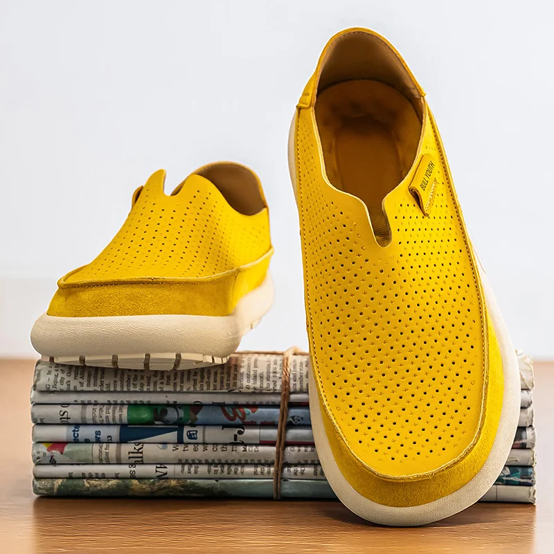 New Men Non-Slip Thick Bottom Casual Shoes Height Increasing Sneakers Men Breathable Platform Shoes Male Comfortable Walking Sh
