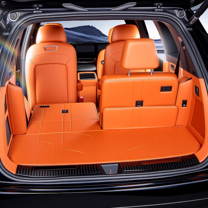 

For AITO M9 2024 2025 Tail Box Cushion Fully Enclosed Accessories Five Seater Six Seater Trunk Cushions Interior Decorations