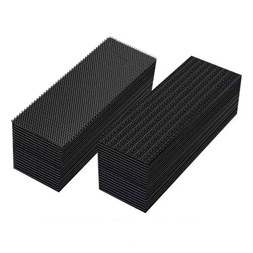 Self-adhesive Tape Heavy Duty Fastener Tape Strips Self Adhesive Fixing Stickers Damage-free Car Foot Mat Carpet Securing