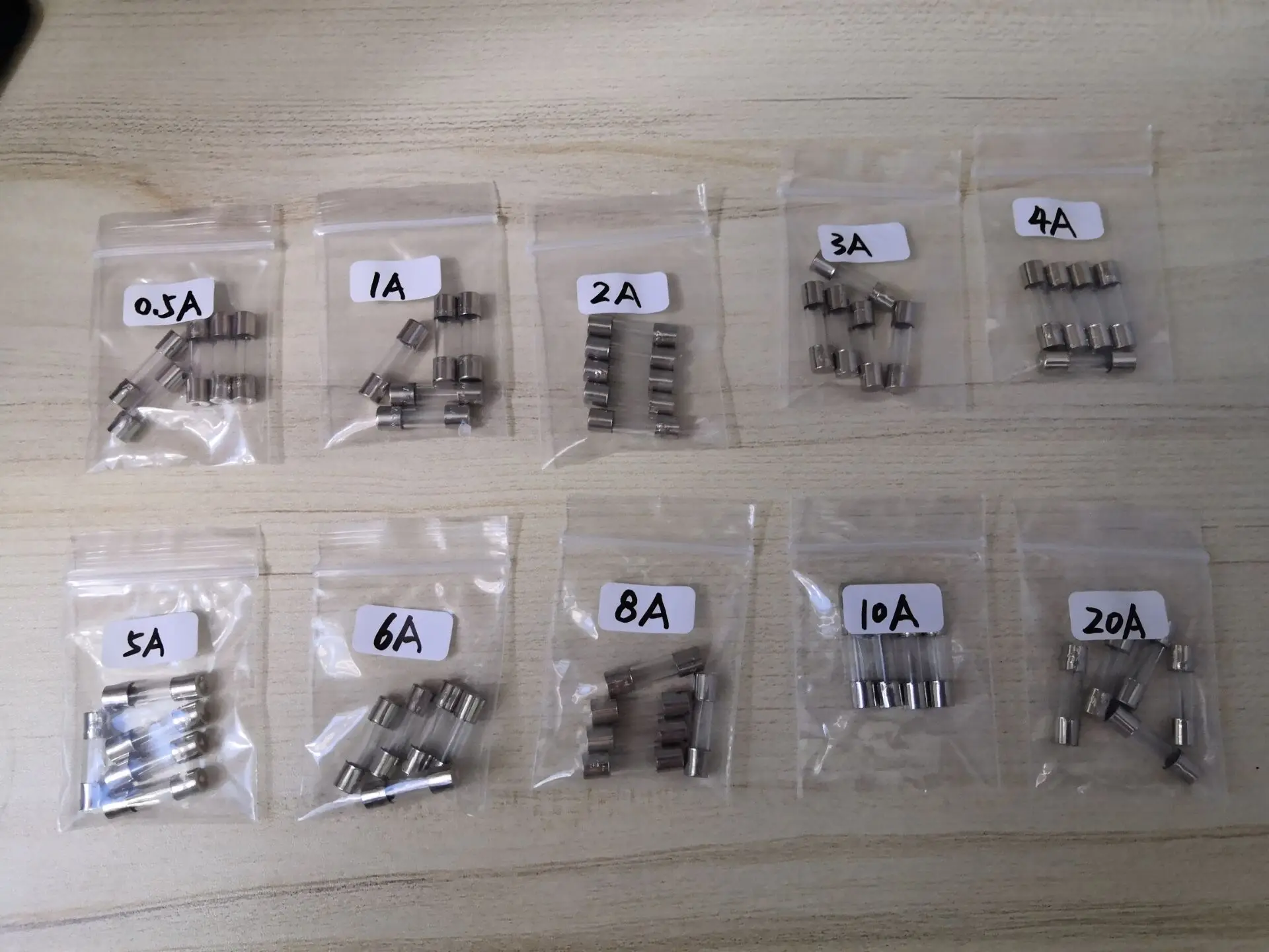 5Values*10Pcs=50Pcs…