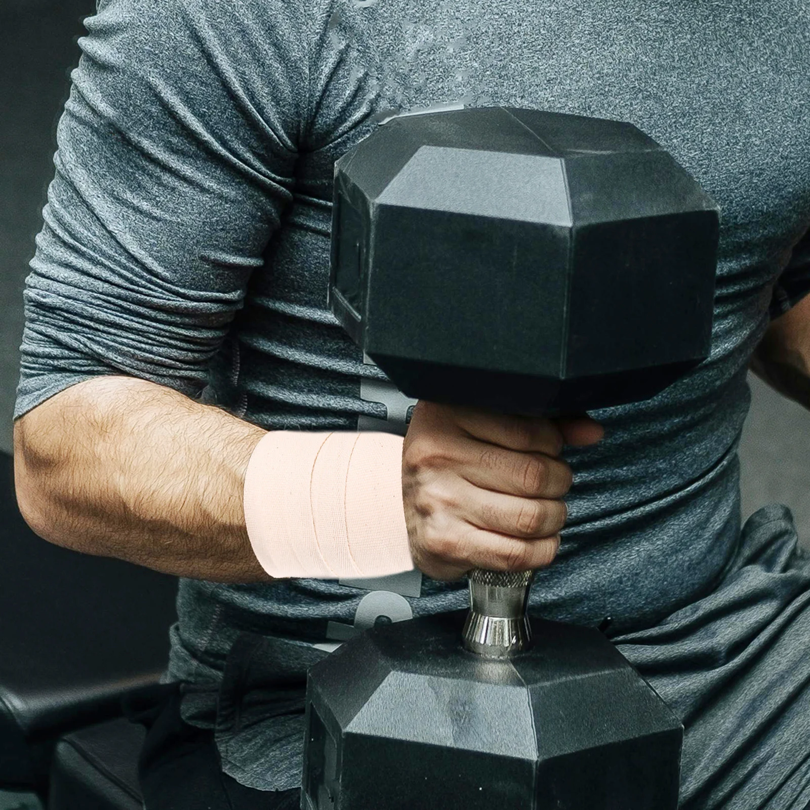 

1Pair Wrist Band Sports Wrist Brace Portable Wrists Guard Breathable Hand Brace for Badminton Workout Hand Braces