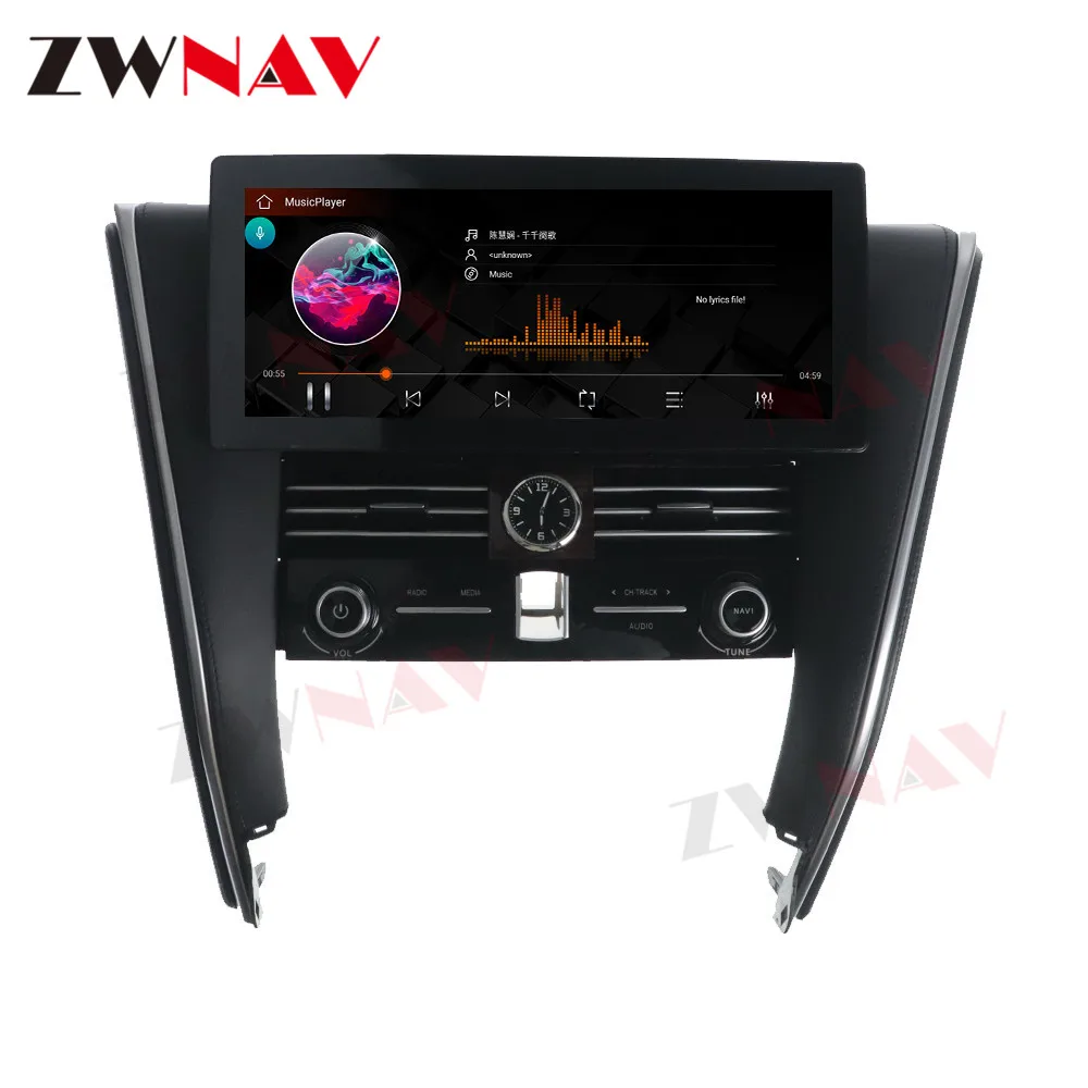 Car radio Carplay Tape Recorder 12.3 inches 8+128GB Android 12 For Toyota Elfa Wireless charging multimedia player GPS stereo 4G