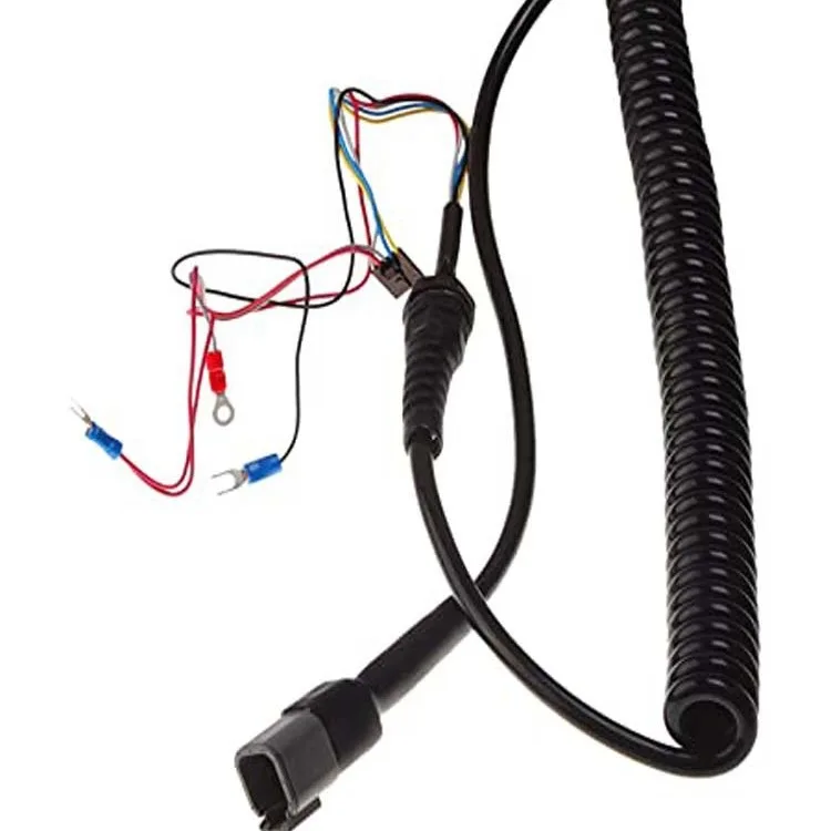 

2PCS handle cable, spring cable,including plug,wiring harness, platform cable,flame retardant Genie car, self-propelled platform