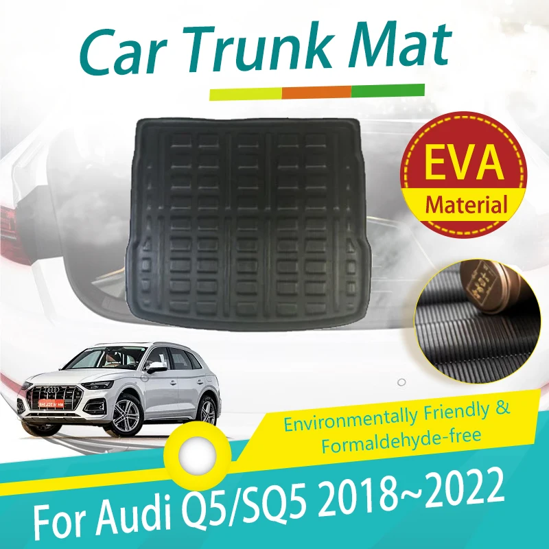 

Car Trunk Mat For Audi Q5 SQ5 FY MK2 2018 2019 2020 2021 2022 Eva Boot Protector Carpet Storage Pad Suitcase Rug Car Accessories