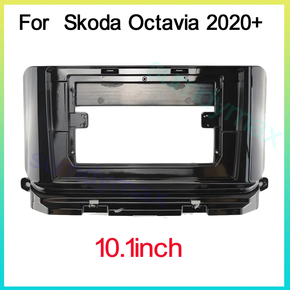 

10.1 inch 2din big screen android Car Radio Fascia For Skoda Octavia 2020 2021 2022 car Radio Dash Fitting Audio