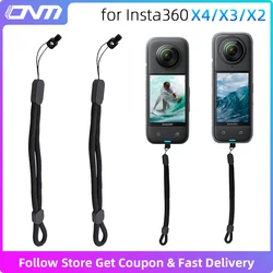 Wrist Hand Strap for Insta360 X4 X3 X2 Anti-slip Anti-lost Rope 1/4 Screw Connector for Insta360 Camera Wrist Strap Accessories