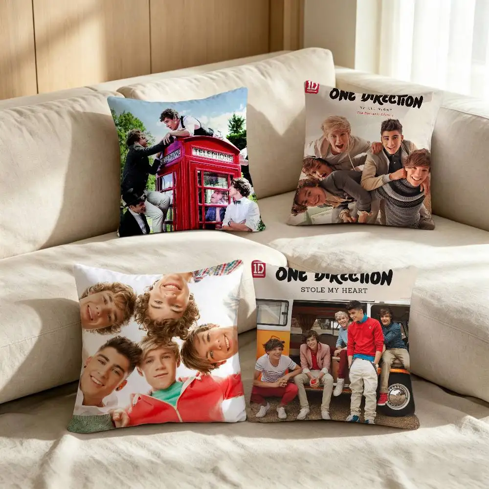 Rock Band Take Me Home couple Comfortable soft Pillow Case for Sofa cartoon Living Room Home office Decor Protective Covers