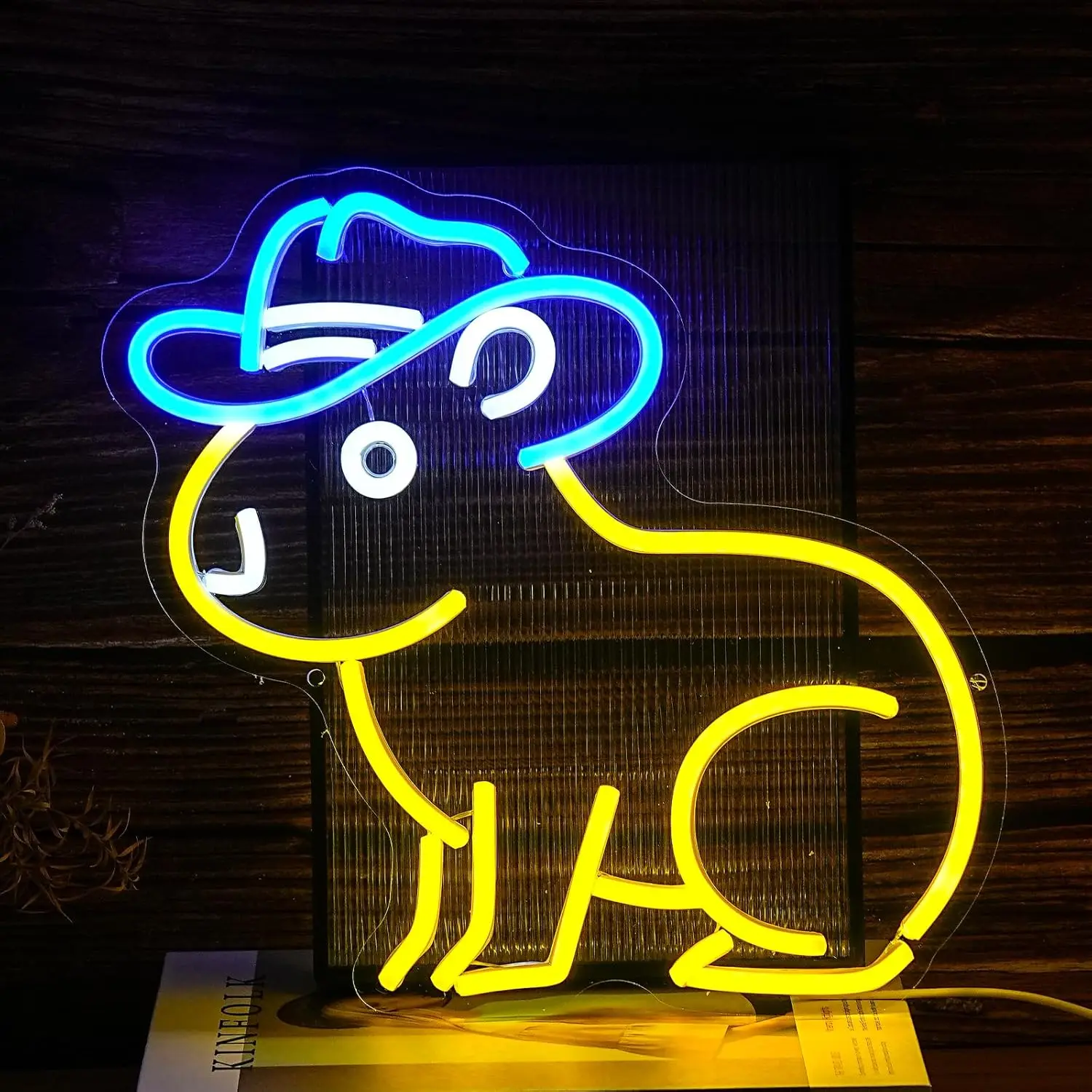 

Cute Neon Sign Dimmable Capybara Neon Lights for Bistro Bar Bedroom Kids Room Dorms Decor Zoo Aesthetics Draw Birthday Gifts