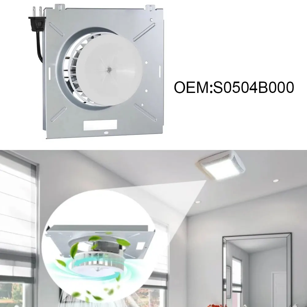 

Rv Unit Bathroom Exhaust Fan Ventilator S0504B000 JESP-61K13 C-87547 For NuTone Motor Assembly Power 769RL B 757 769RFT-R01