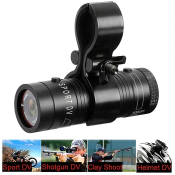 1080p shotgun camera outdoor waterproof motorcycle bike helmet camera sports dv video recorder mini action cam with mount