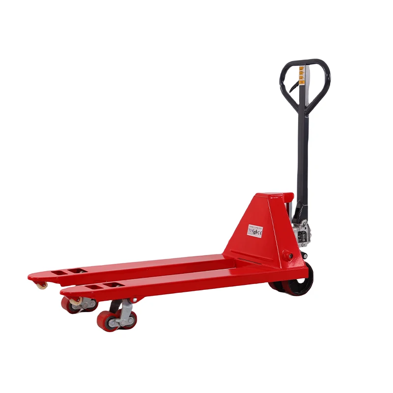 Fork Lift Hand Stacker Titler 2T/3Ton /5Ton 1150mm Nylon Wheel Manual Hydraulic Hand Pallet Truck for Manufacturing