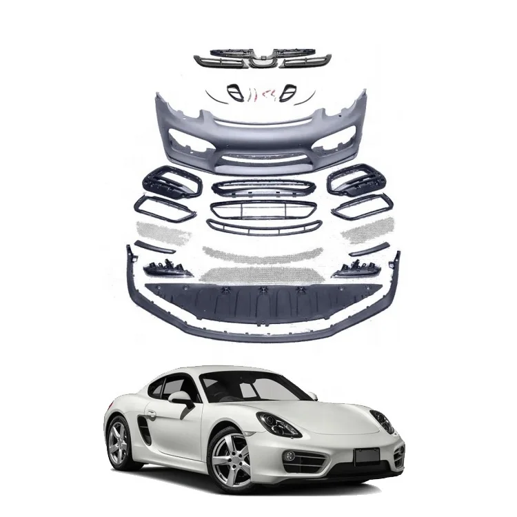 Car Accessories bodykit 2012-2015 981 front bumper upgrade to GT4 RS Style body kits For Porsche Cayman boxster 981