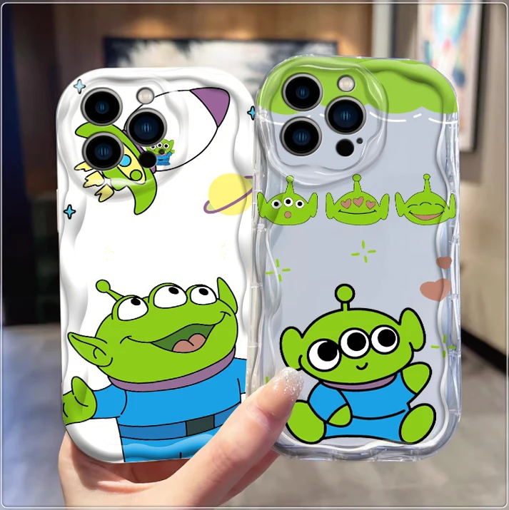 Sanrio Three-eyed Boy For Apple iPhone 15 14 13 12 11 XS XR X Pro Max Plus Wave Oil Back Phone Case