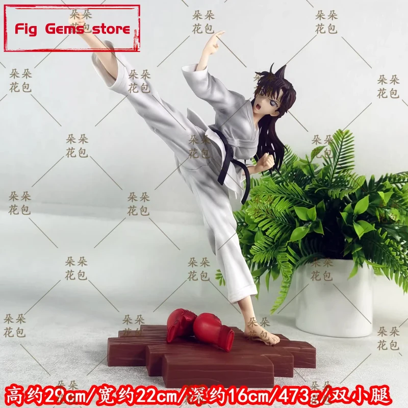 

Mouri Ran Karate Figure Detective Conan Anime Peripheral Cute Anime Girl Statue Desktop Decor Collectible Model Otaku Hobby Toy