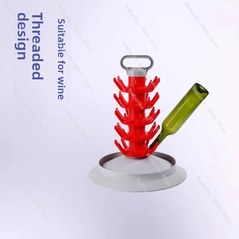 bottle-drying-rack-for-wine-beer-bottle-inverted-drainage-countertop-storage