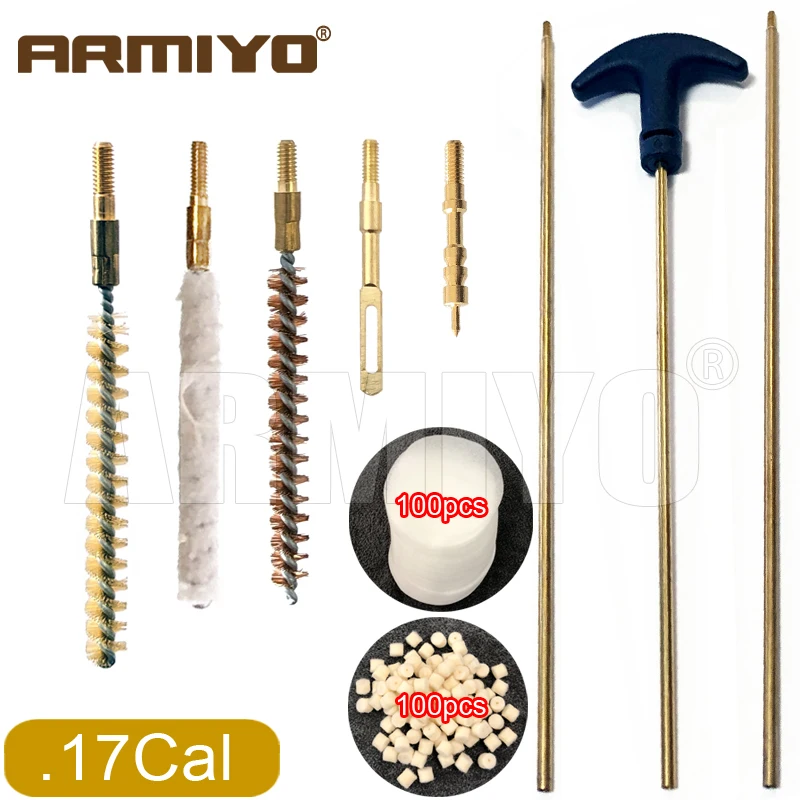 Armiyo 720mm Länge Drehbare Rohrreinigungsbürste 20~100 Stück Wollfilzpads 100 Stück Patches Passend für 4,5/5,5/7,6/9/18,5mm – Detail 2