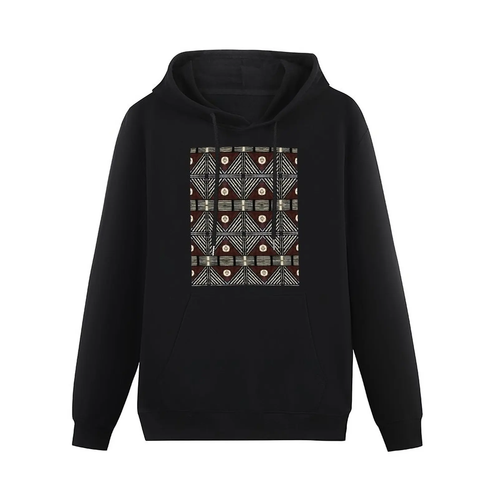 Fijian Tapa Cloth 7 by Hypersphere Pullover Hoodie autumn jacket men mens clothing korean clothes fashion men new hooded tee