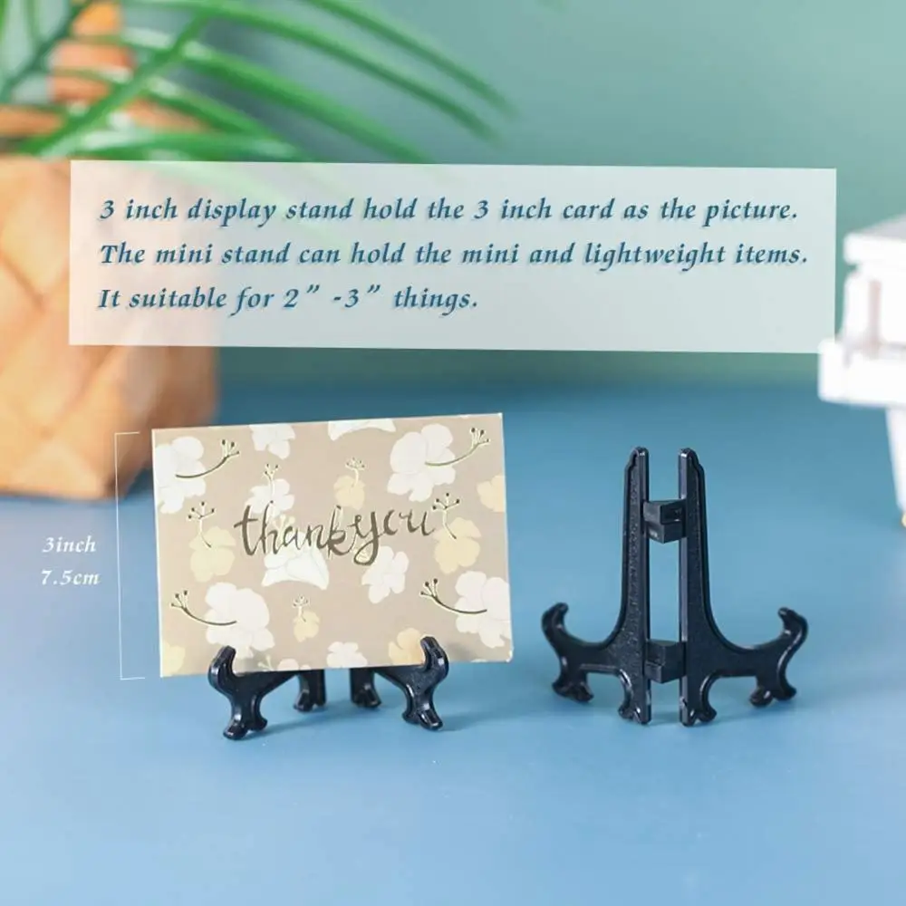 Kitchen Plastic Decoration Picture Frame Stand Display Stand Dishes Plate Holder Easels